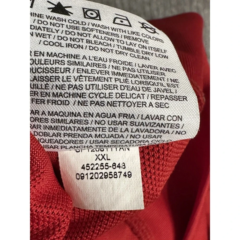 Jordan Jacket XXL Red Full Zip Track Jumpman Logo Men's Athletic Nike Air HTF
